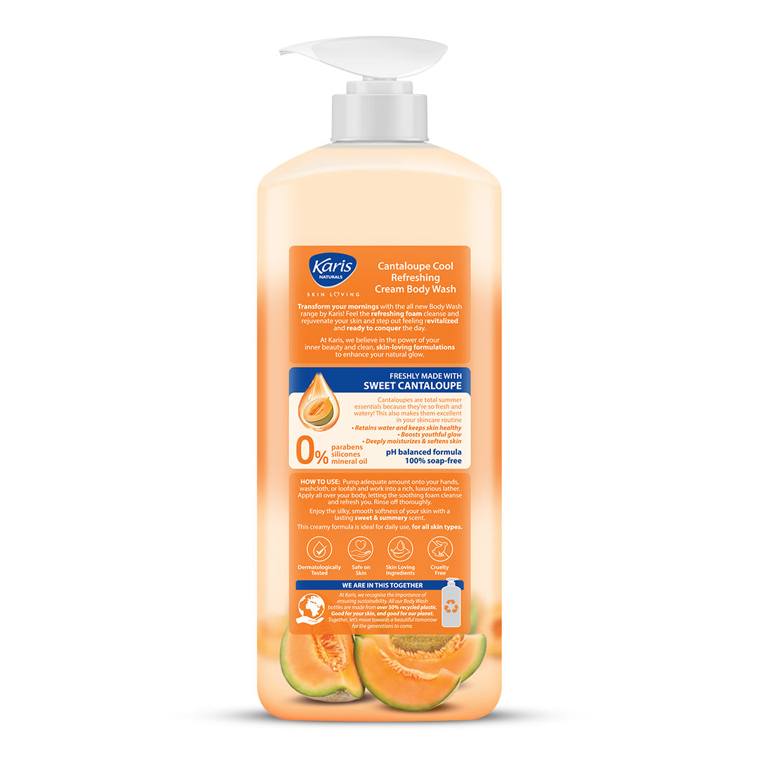 Cantaloupe Cool Refreshing Cream Body Wash
