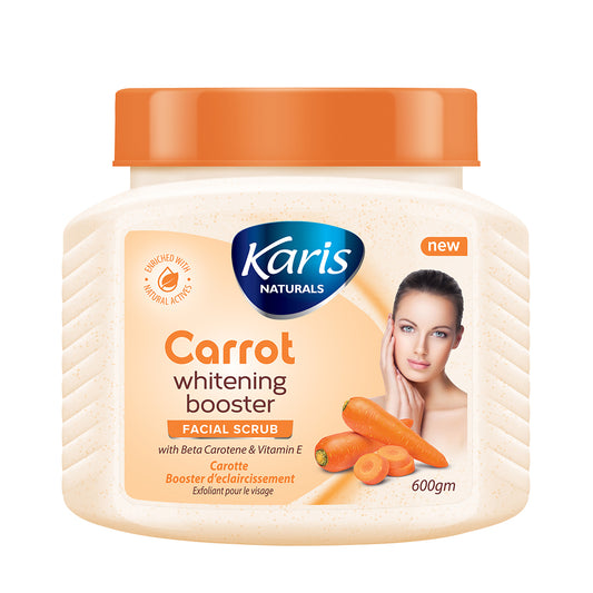 Carrot Brightening Booster  Face & Body Scrub