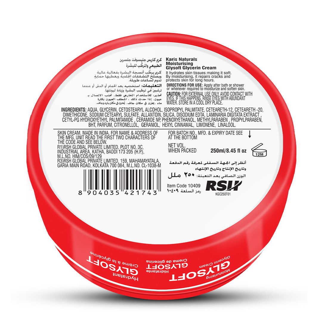Moisturising Glysoft Glycerin Cream