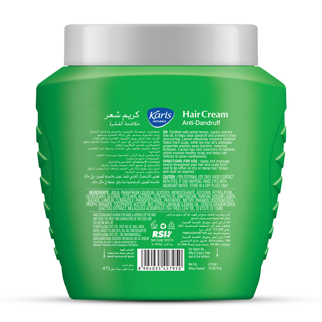 Anti-Dandruff Hair Cream