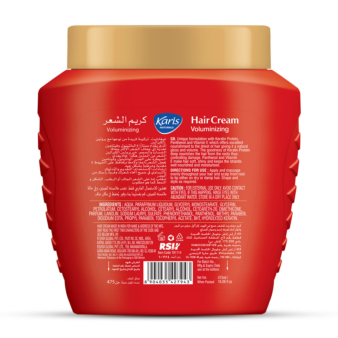 Voluminising Hair Cream