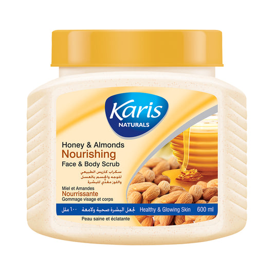 Honey & Almonds Nourishing  Face & Body Scrub