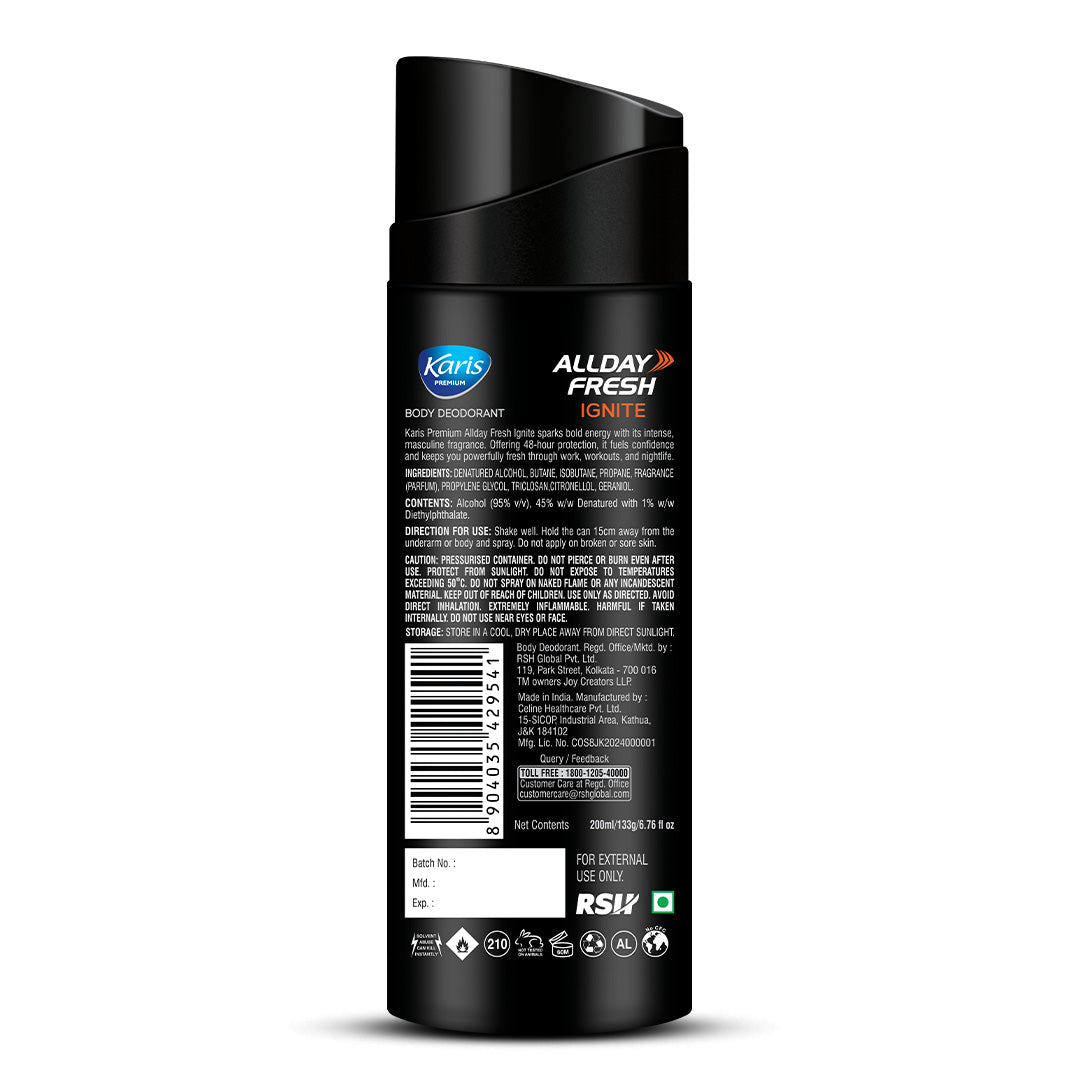 Allday Fresh Total Confidence 48 Hr Active Ignite