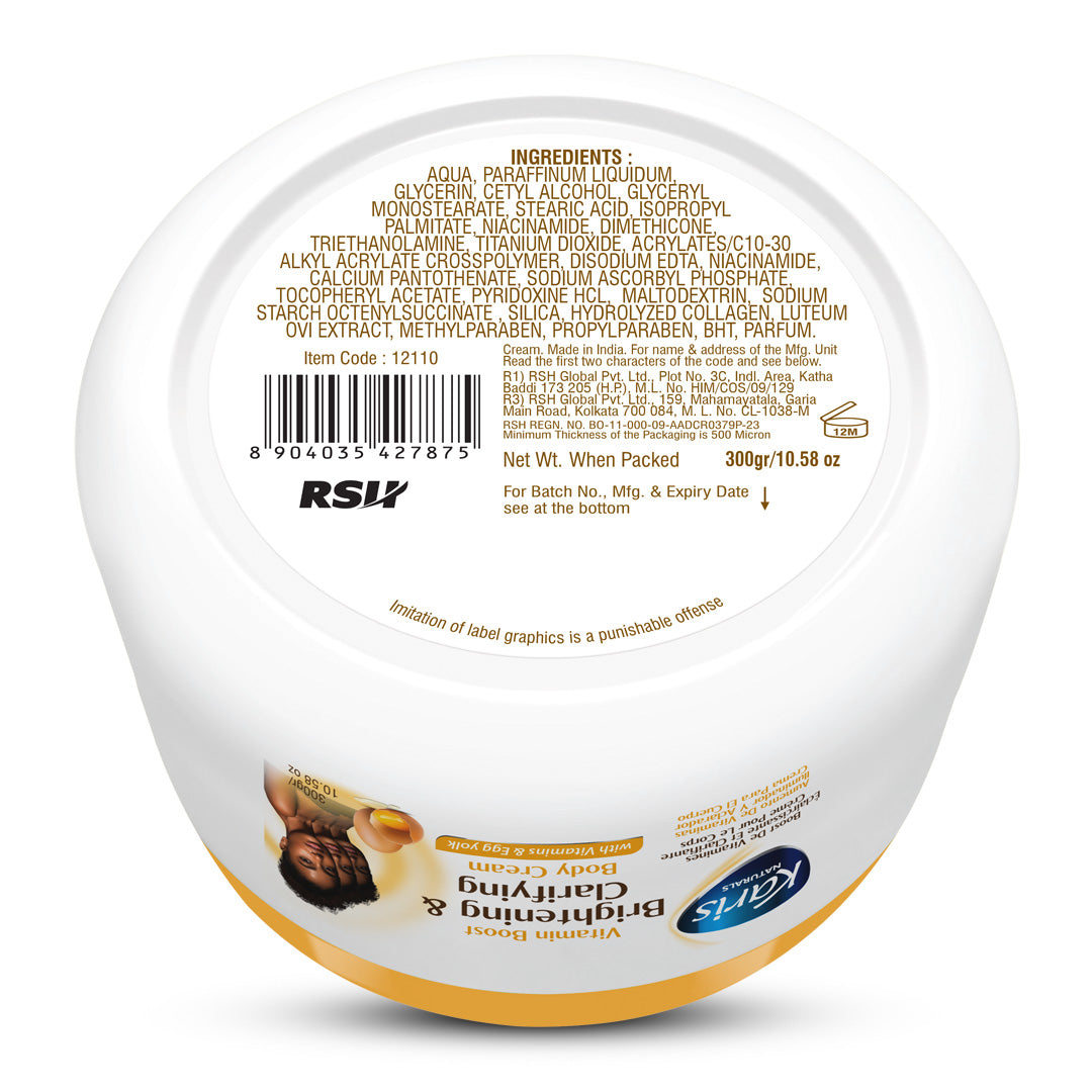 Vitamin Boost Brightening & Clarifying Body Cream