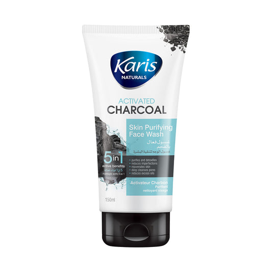 Activated Charcoal Skin Purifying Face Wash