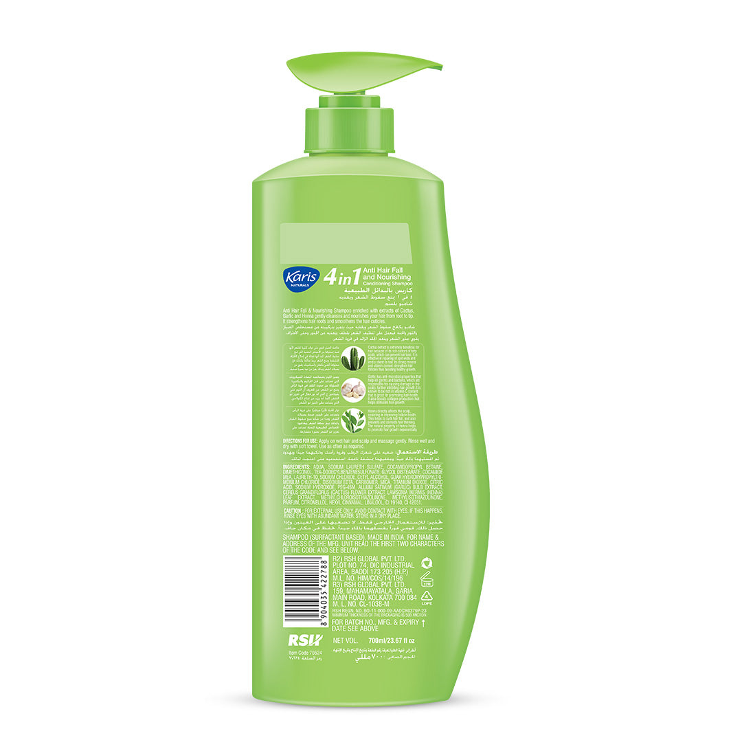 4-in-1 Anti Hairfall And Nourishing Conditioning Shampoo with Dispenser