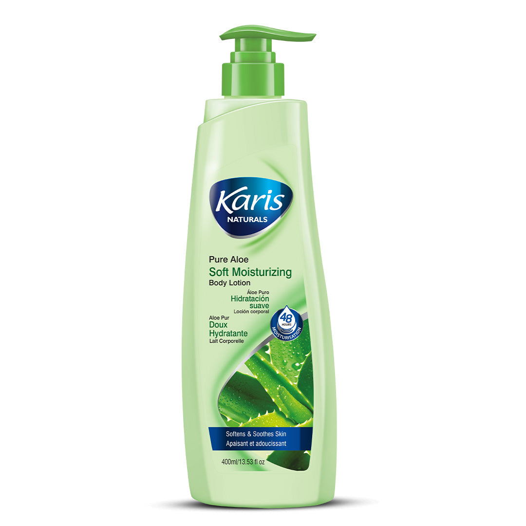 Pure Aloe Soft Moisturising Lotion – Karis Naturals