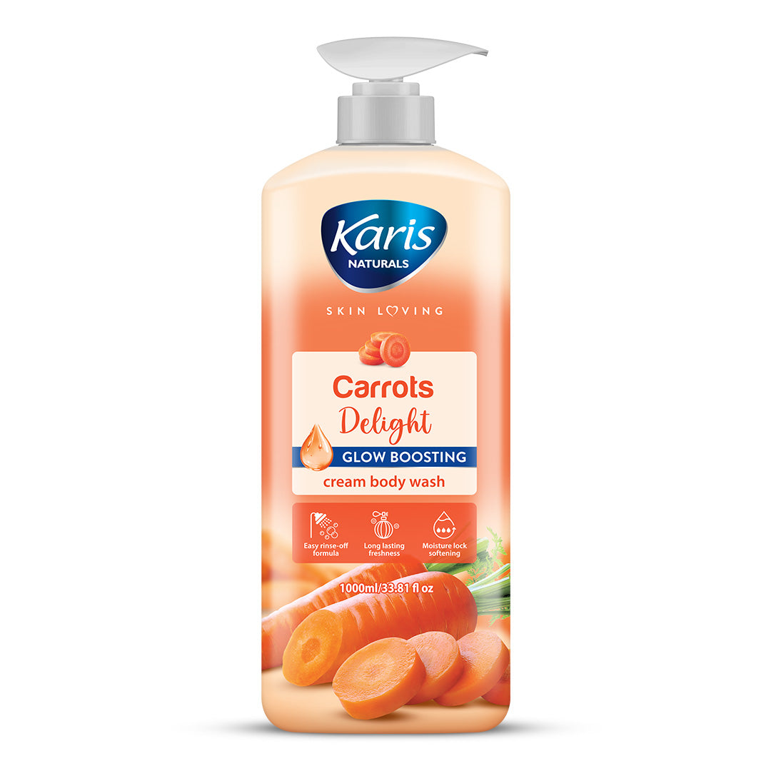 Carrots Delight Glow Boosting Cream Body Wash