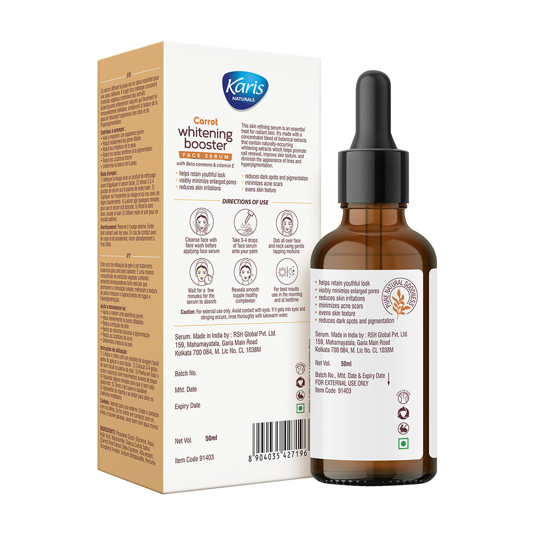 Carrot Brightening Booster Face Serum