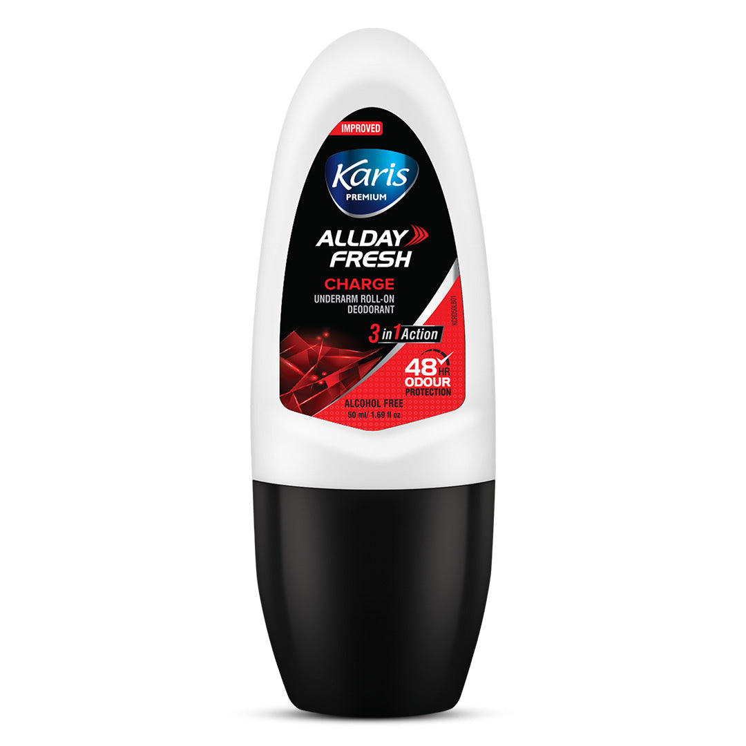 Allday Fresh CHARGE Underarm Roll-On Deodorant
