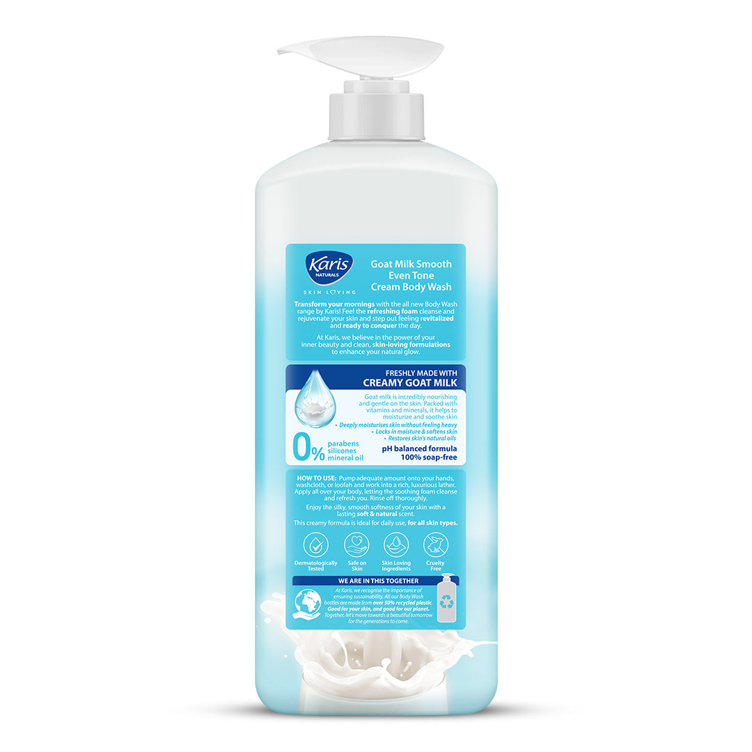 Goat Milk Smooth Even Tone Cream Body Wash
