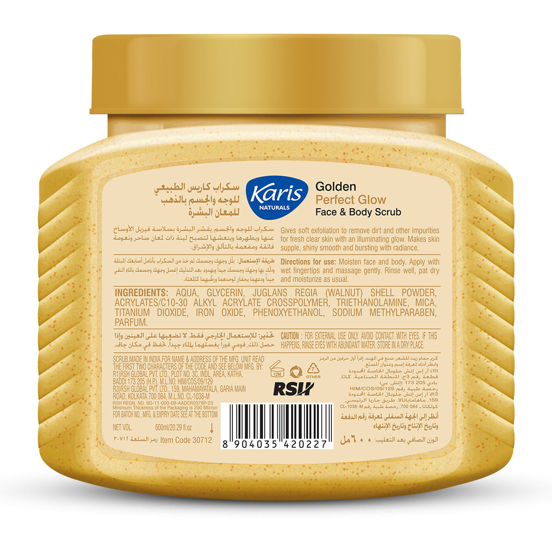 Gold Perfect Glow  Face & Body Scrub