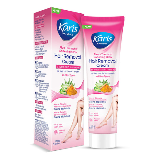 ALOE + TURMERIC SOFTENING GLOW HAIR REMOVAL CREAM