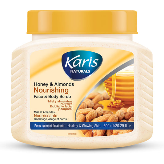Honey & Almonds Nourishing  Face & Body Scrub