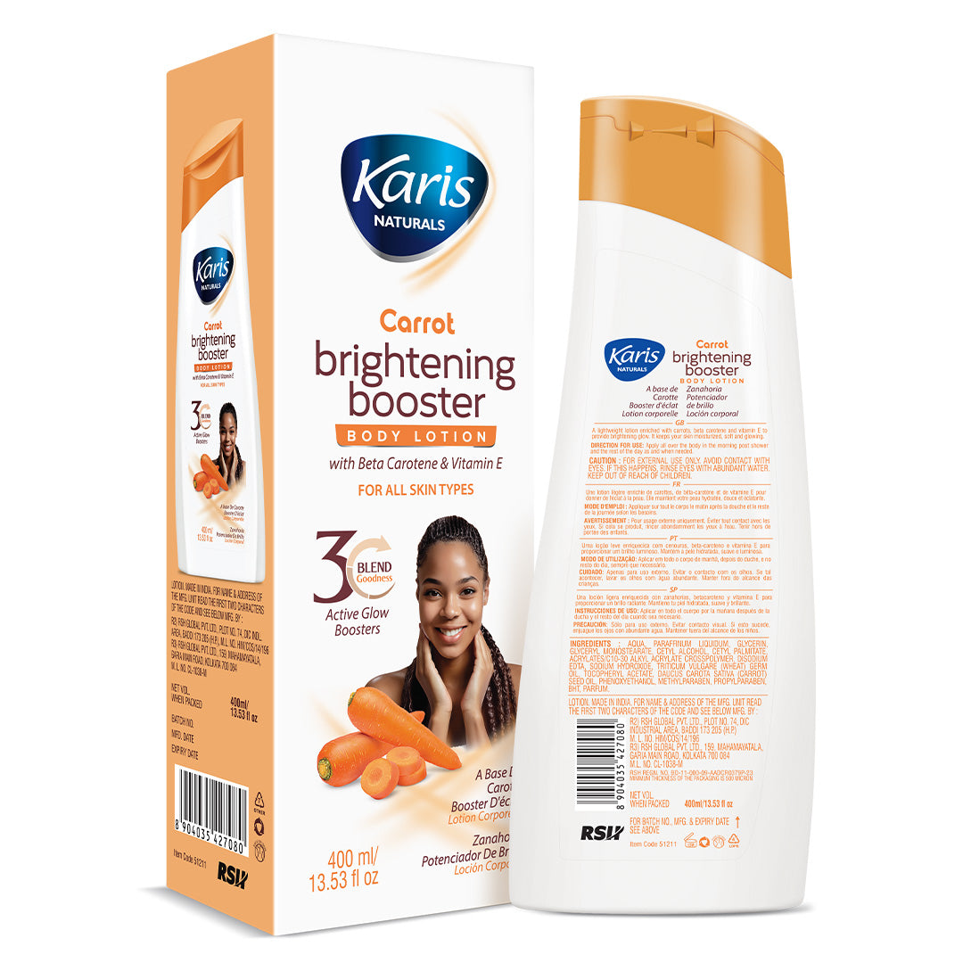 Carrot Brightening Booster Body Lotion