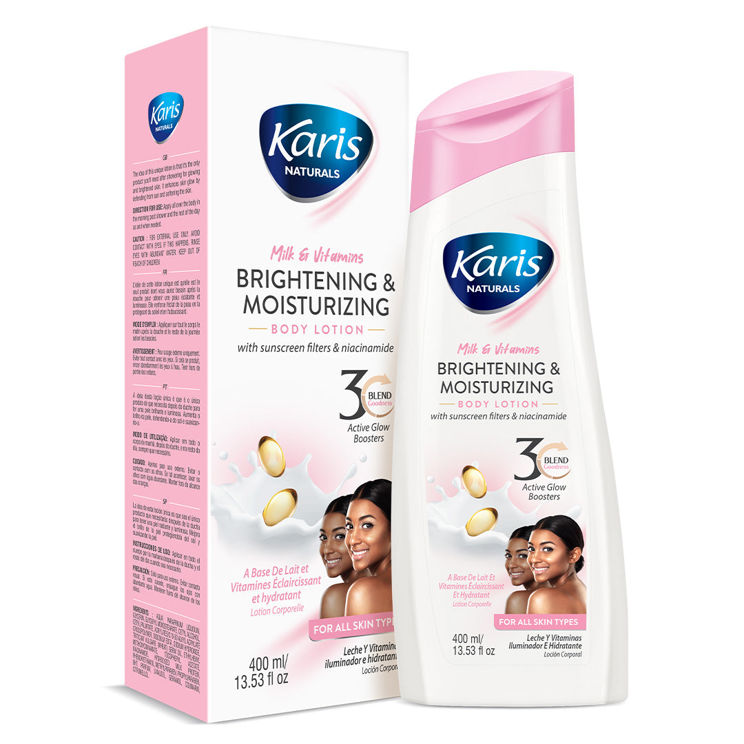 Milk & Vitamins Brightening + Moisturizing  Body Lotion