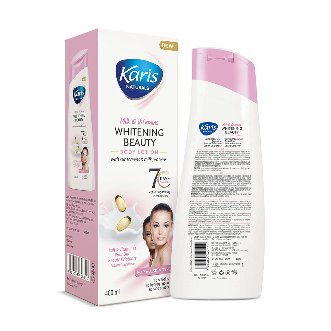 Milk & Vitamins Brightening + Moisturizing  Body Lotion