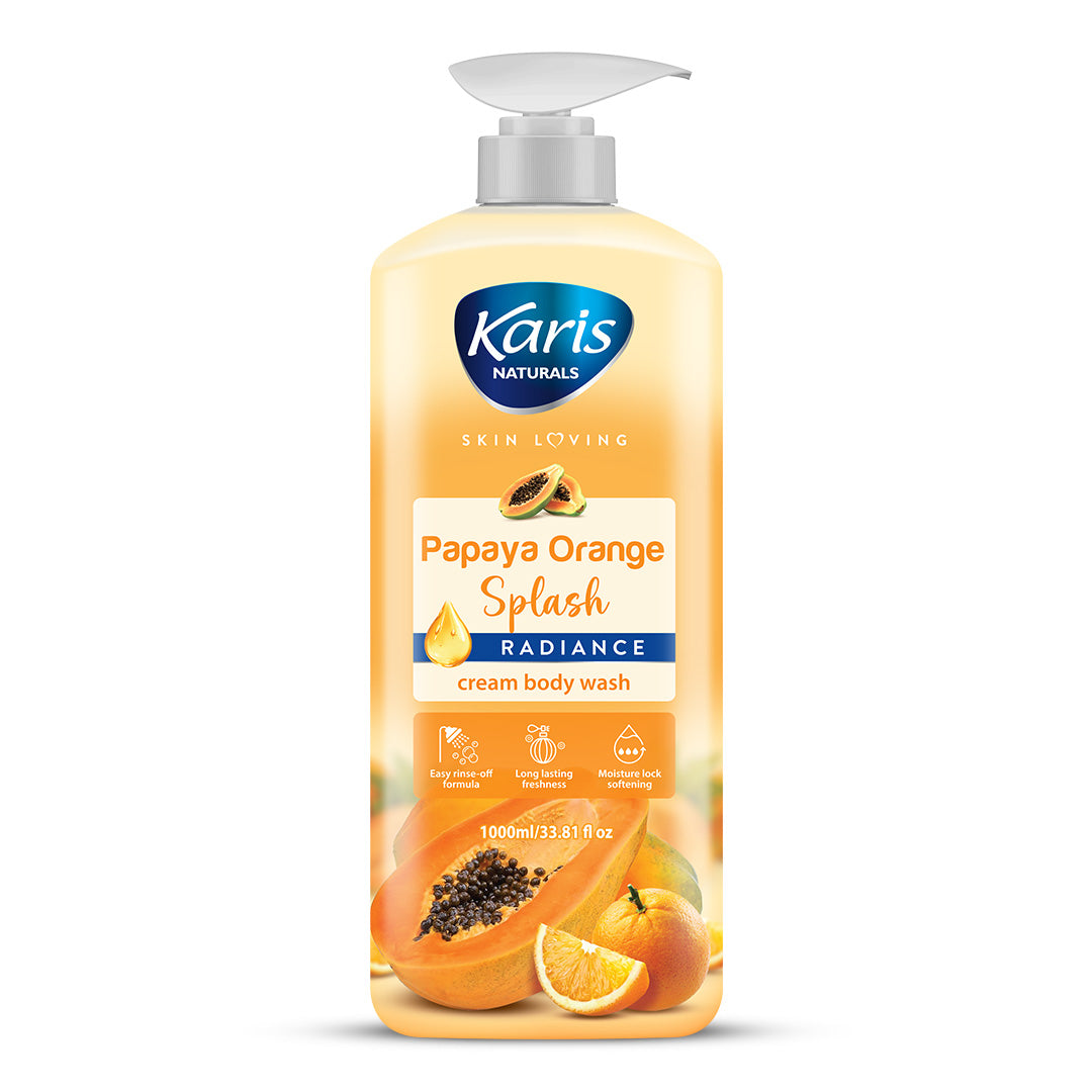 Papaya Orange Splash Radiance Cream Body Wash
