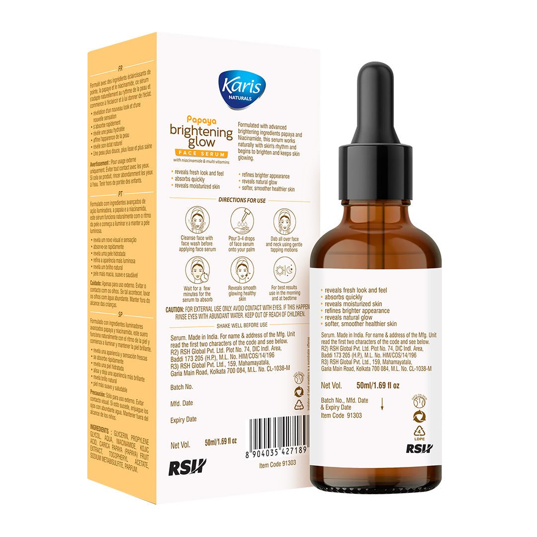 Papaya Brightening Glow Face Serum