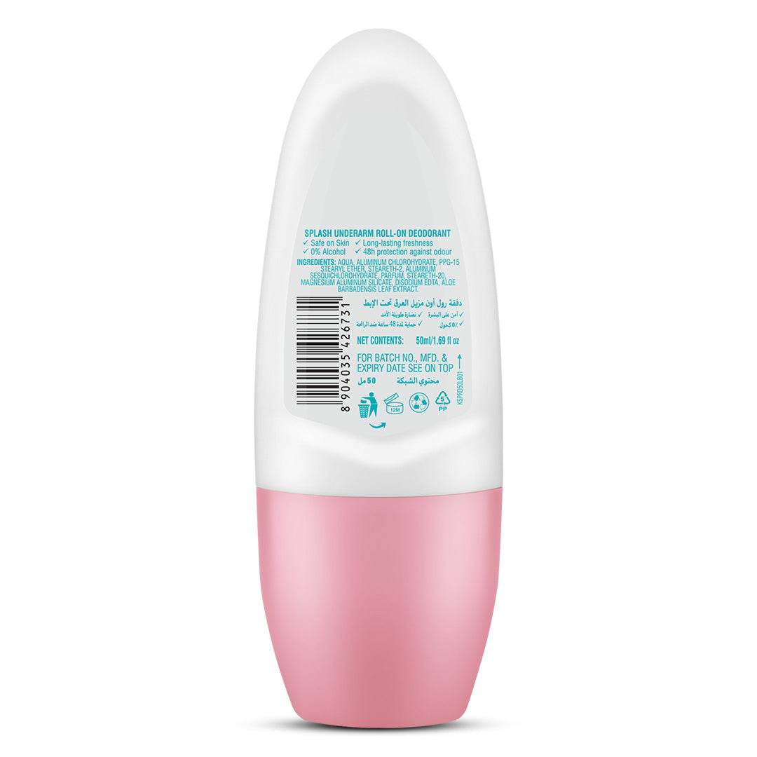 Allday Fresh SPLASH Underarm Roll-On Deodorant