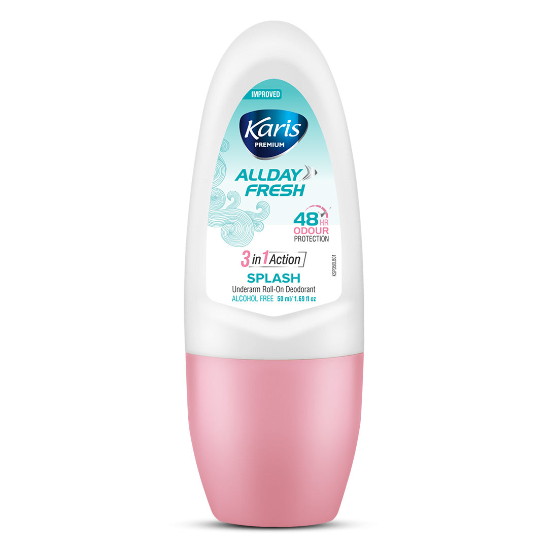 Allday Fresh SPLASH Underarm Roll-On Deodorant