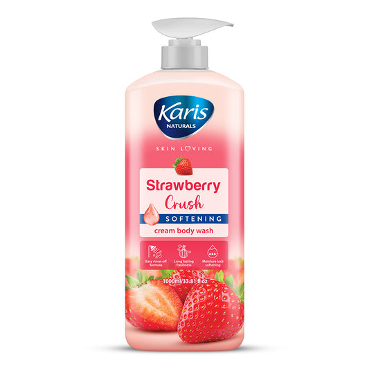 Strawberry Crush Softening Cream Body Wash